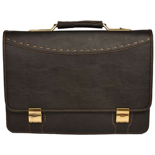 کیف لپ تاپ چرم بیاله فرنگی پارینه مدل P139-15