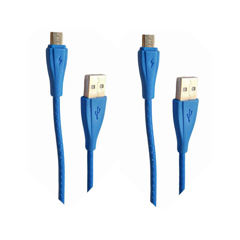 کابل تبدیل  USB به microUSB مدل FH111 طول 1 متر بسته 2 عددی