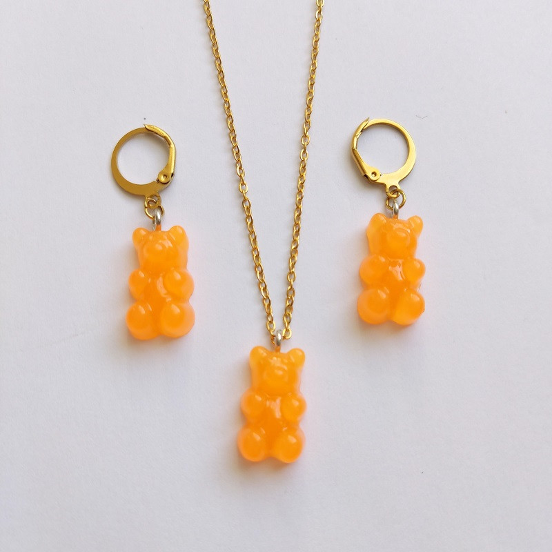 نیم ست زنانه مدل خرس پاستلی 100 نیم ست زنانه مدل خرس پاستلی 100