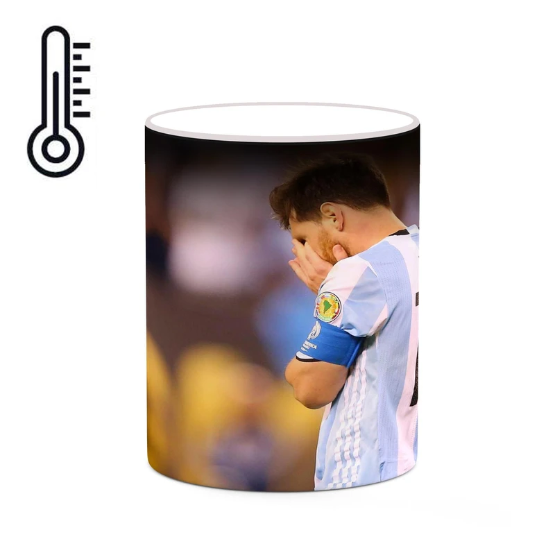 ماگ حرارتی کاکتی طرح Leo Messi لئو مسی مدل mgh42449