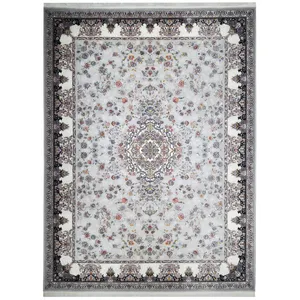  فرش ماشینی فرش مارکت تریتا طرح آنیسا کد fm700 40 زمینه فیلی