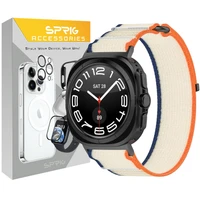 بند اسپریگ مدل Trail Loop مناسب برای ساعت هوشمند سامسونگ Galaxy Watch Ultra 47mm