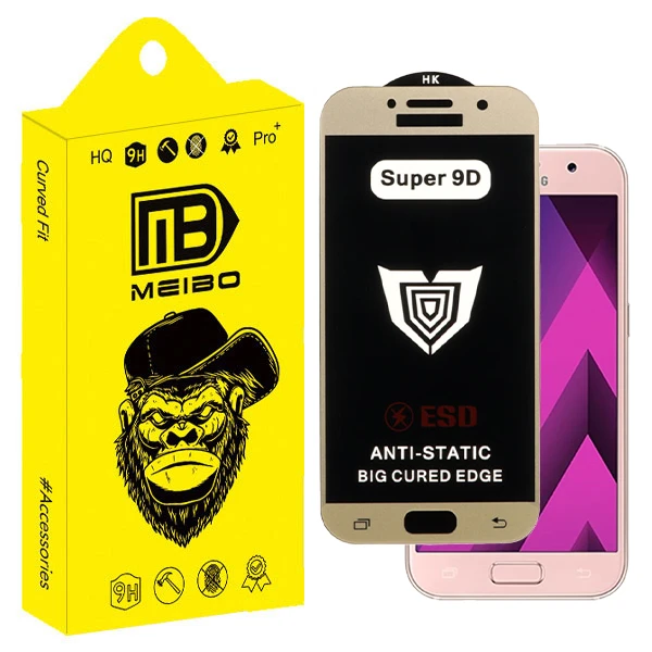 محافظ صفحه نمایش میبو مدل Super9D Axion مناسب برای گوشی موبایل سامسونگ galaxy a520 / A5 2017