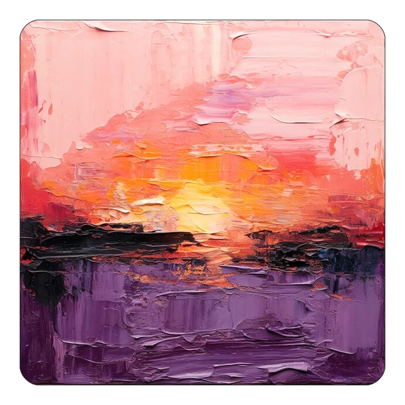 مگنت کاکتی طرح نقاشی رنگ روغن مدل mp70467