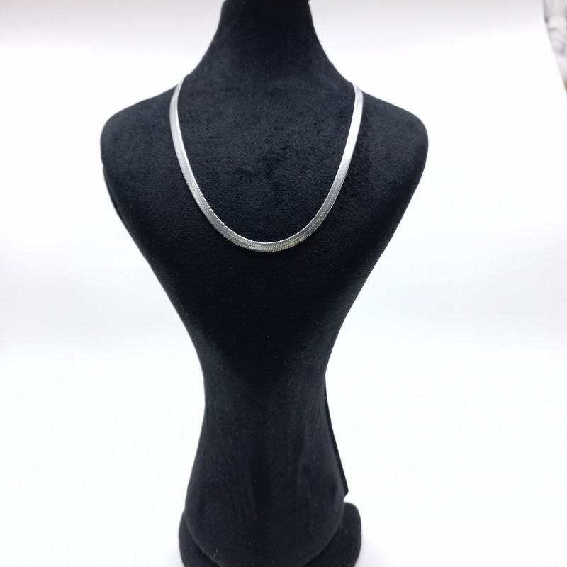 زنجیر زنانه مدل هرینگبون ماری