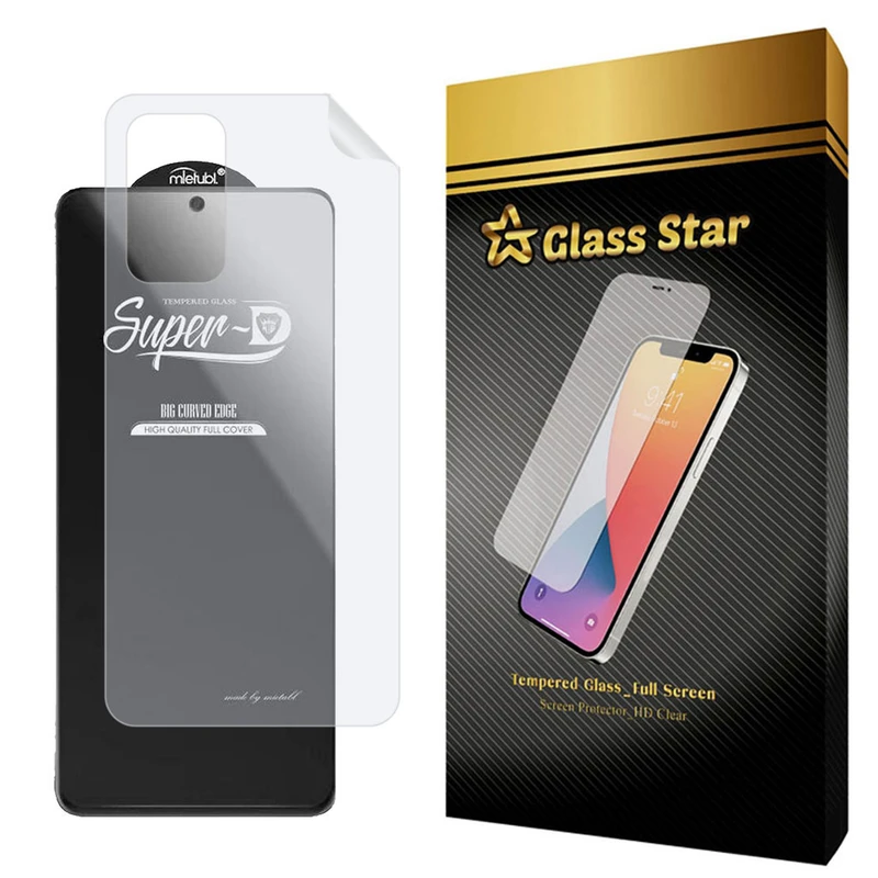 محافظ صفحه نمایش گلس استار مدل 2SN مناسب برای گوشی موبایل شیائومی Redmi Note 11S 5G به همراه محافظ پشت گوشی