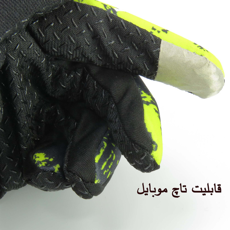 دستکش دوچرخه سواری مدل چهار فصل کد 1660 سایز L