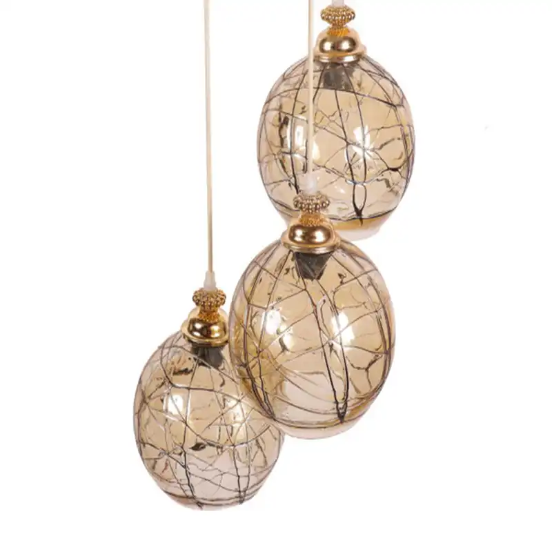 لوستر سه شعله چشمه نور کد A1285/3