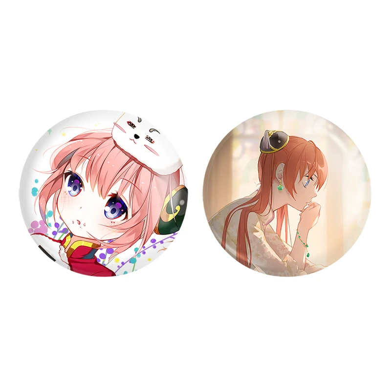 مگنت خندالو طرح کاگویا انیمه گینتاما کد 1296512976 مجموعه 2 عددی