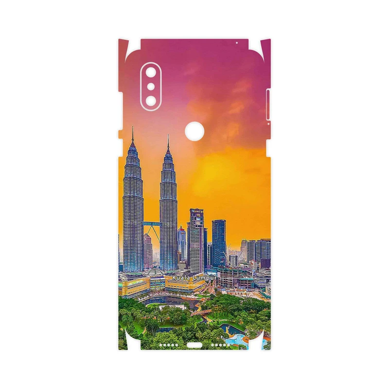 برچسب پوششی ماهوت مدل City of Kuala Lumpur-FullSkin مناسب برای گوشی موبایل شیائومی Mi Mix 3