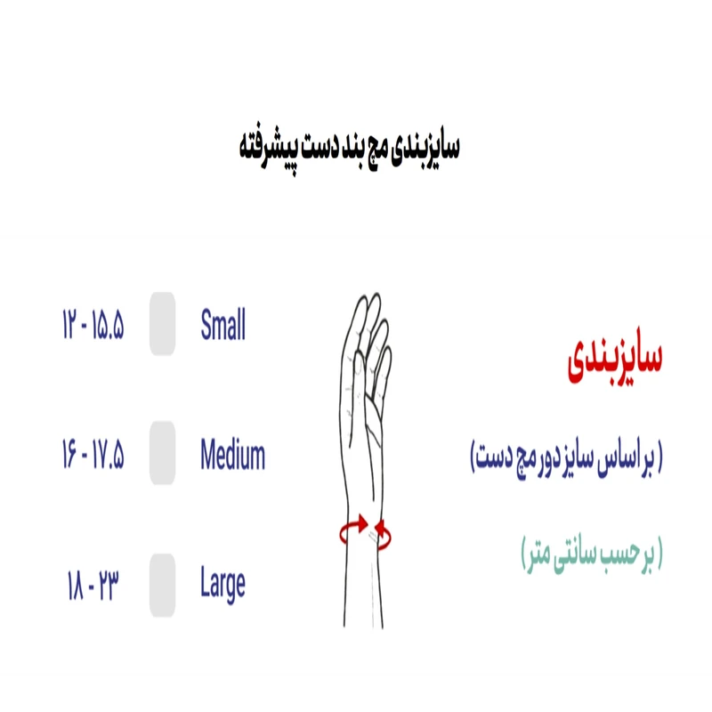 عکس شماره 6 : مچ بند طبی اورتینو مدل پیشرفته