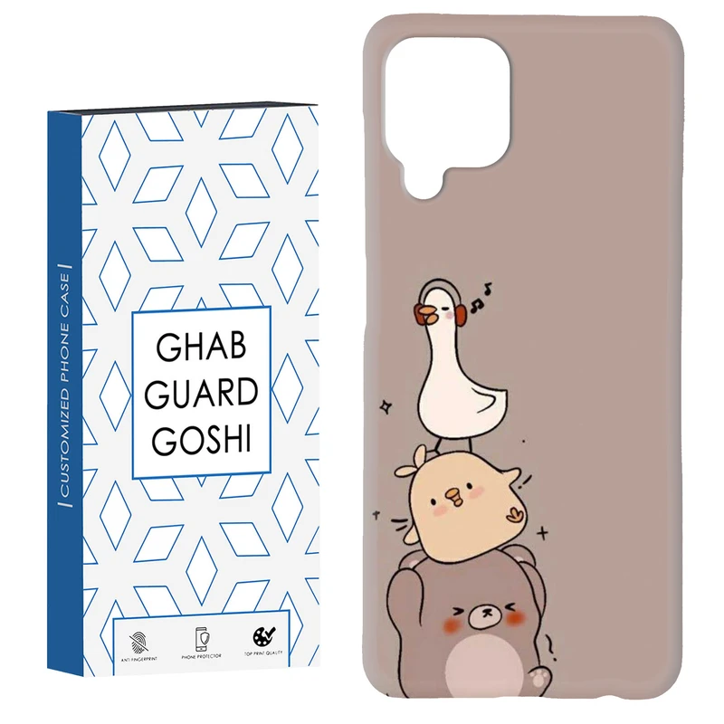 کاور قاب گارد گوشی طرح جوجه خرسی کد Dimo-831 مناسب برای گوشی موبایل سامسونگ Galaxy A22 4G / Galaxy M32 4G