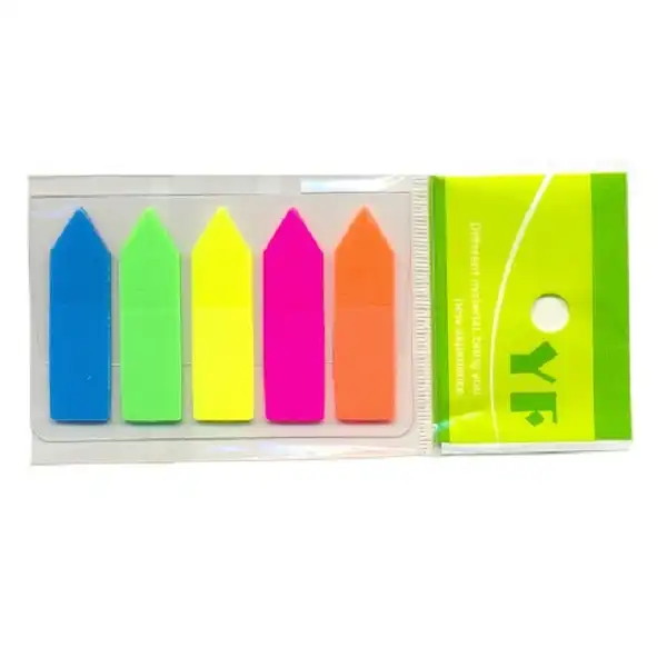 کاغذ یادداشت چسب دار مدل فلش بسته 5 عددی