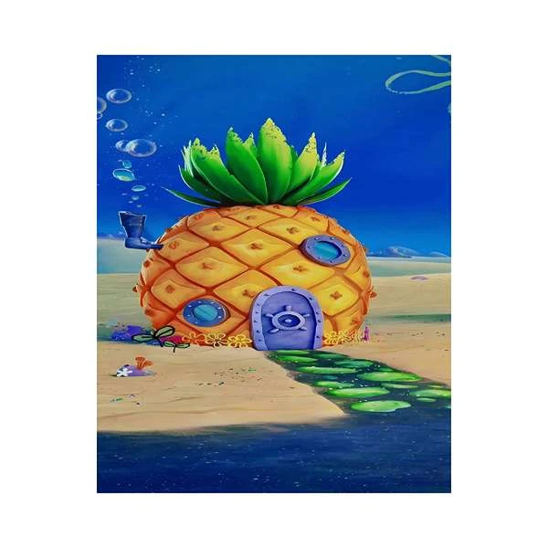 تابلو شاسی کودک طرح باب اسفنجی کد 021