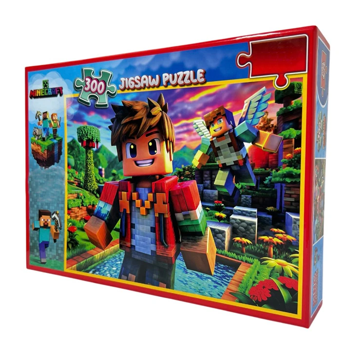 پازل 300 تکه مدل ماینکرافت مناسب برای 6 سال به بالا