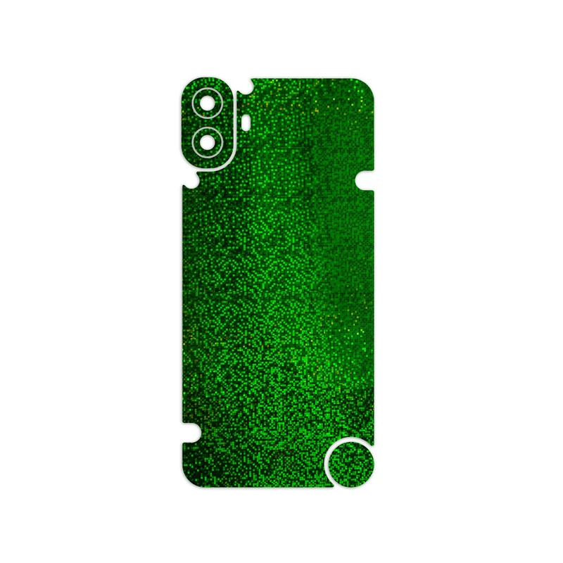 برچسب پوششی ماهوت مدل Green-Holographic مناسب برای گوشی موبایل ناتینگ CMF Phone 1