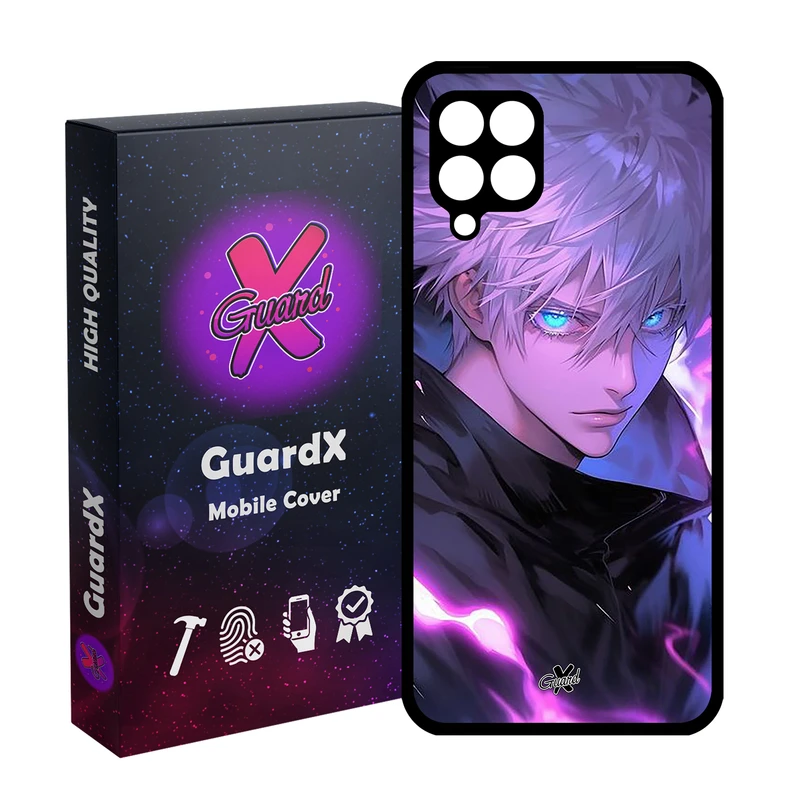 کاور گارد ایکس طرح انیمه مدل Glass10692 مناسب برای گوشی موبایل سامسونگ Galaxy A12/M12/F12