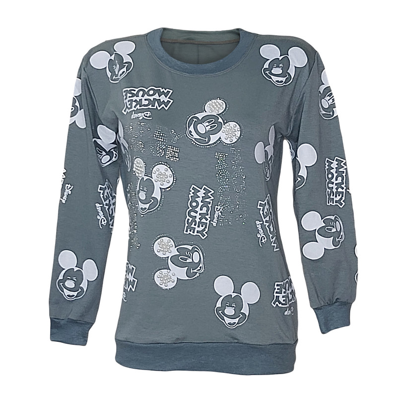 ست سویشرت و شلوار زنانه مدل 3075