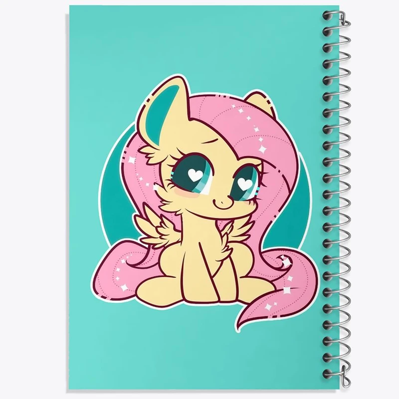 دفتر مشق 100 برگ خندالو طرح اسب پونی کد 24832