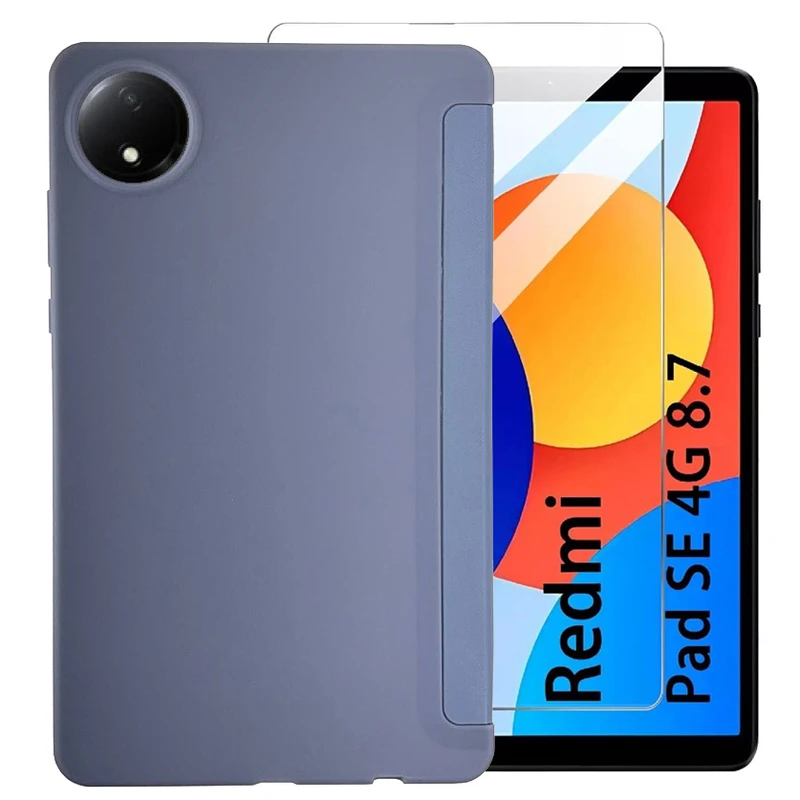 کیف کلاسوری گاردتک مدل Smart_SE مناسب برای تبلت شیائومی Redmi Pad SE 8.7 Inch به همراه محافظ صفحه نمایش