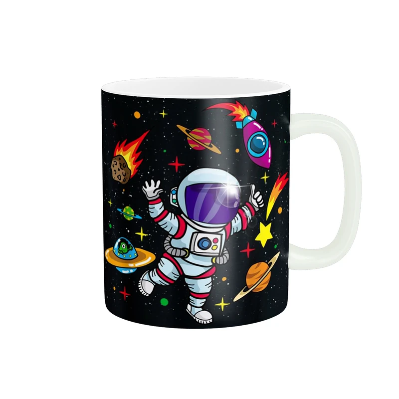 ماگ پادآفرین مدل کهکشانی طرح فضانورد کد p2186