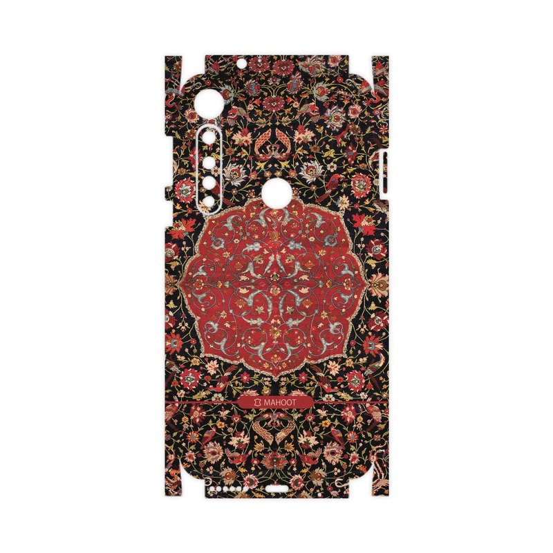 برچسب پوششی ماهوت مدل Persian-Carpet-Red-FullSkin مناسب برای گوشی موبایل موتورولا One Vision Plus