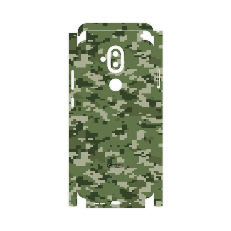 برچسب پوششی ماهوت مدل Army-Green-Pixel-FullSkin مناسب برای گوشی موبایل نوکیا 8.1