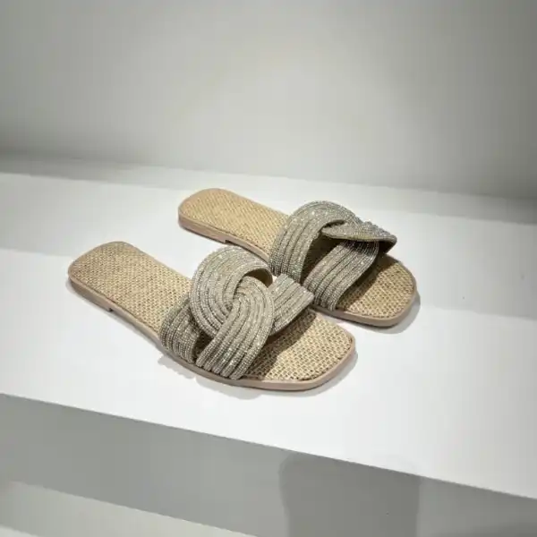 صندل زنانه مدل اسلیپر شاین