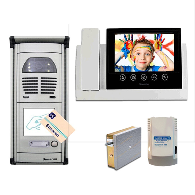 مجموعه دربازکن سیماران مدل HS72TK/M100- VFC1/N  مجموعه 5 عددی