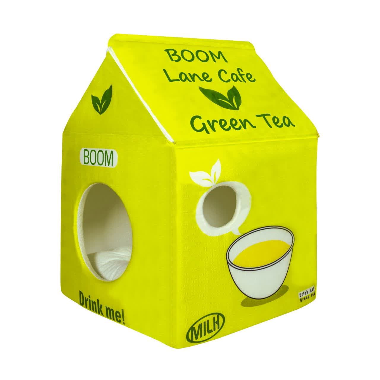جای خواب سگ و گربه مدل کافه چای سبز