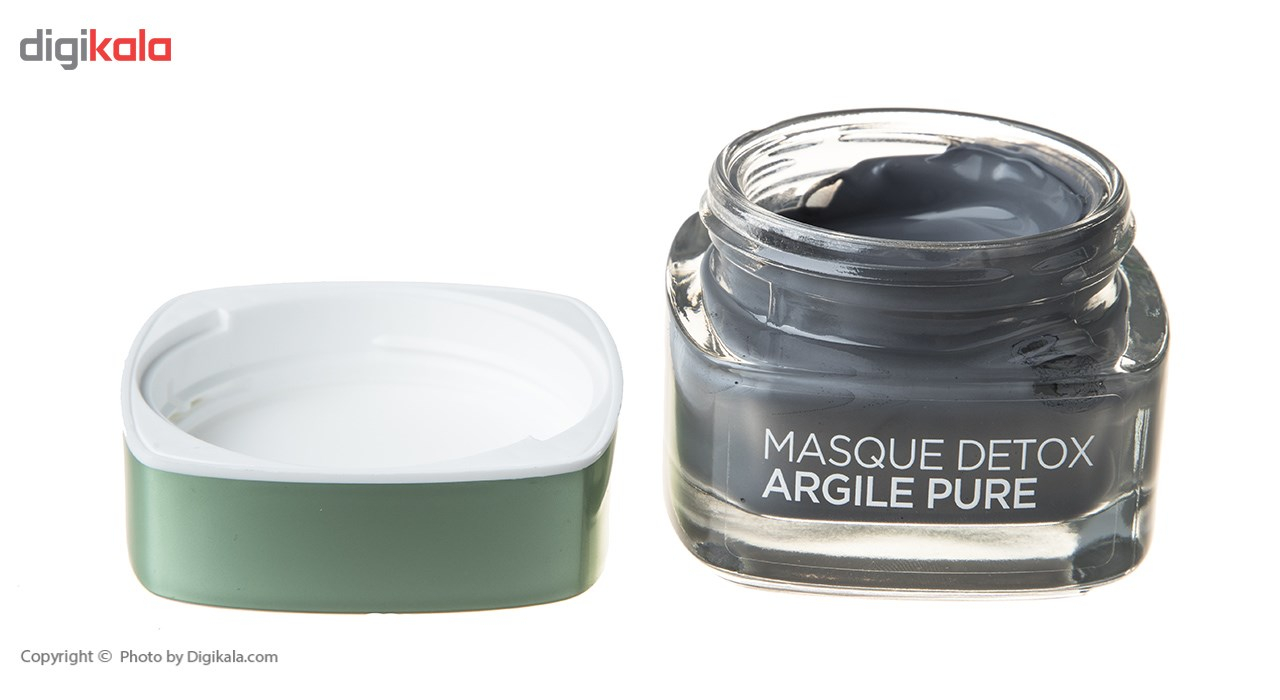 ماسک سم زدای صورت لورآل مدل Pure Clay حجم 50 میلی لیتر