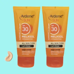 کرم ضد آفتاب رنگی آردن سان SPF 30 مدل DEPIGMENYING ‌محافظ UVA ،UVB، مناسب برای انواع پوست‌ حجم 50 میلی‌لیتر بسته 2 عددی