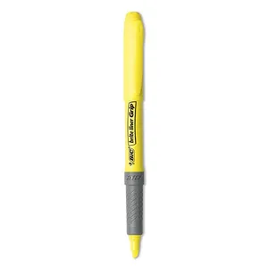 ماژیک علامت گذار بیک سری Brite Liner مدل Grip - بسته 6 عددی