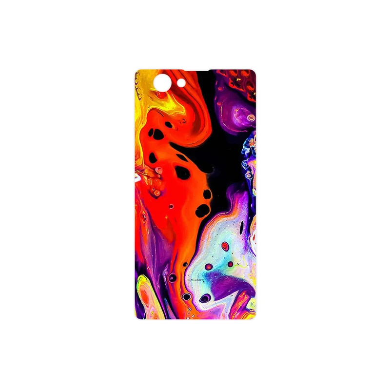 برچسب پوششی ماهوت مدل Abstract Oil Art مناسب برای گوشی موبایل سونی Xperia Z1 Compact