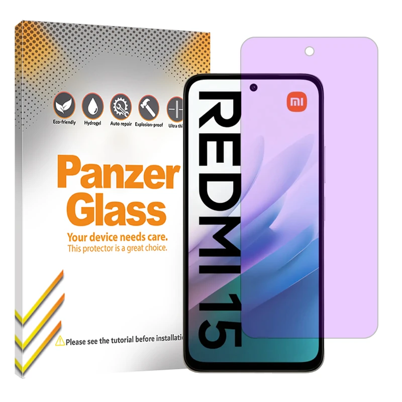 محافظ صفحه نمایش آنتی پرپل پنزر گلس مدل Eye Care مناسب برای گوشی موبایل شیائومی Redmi 15 4G