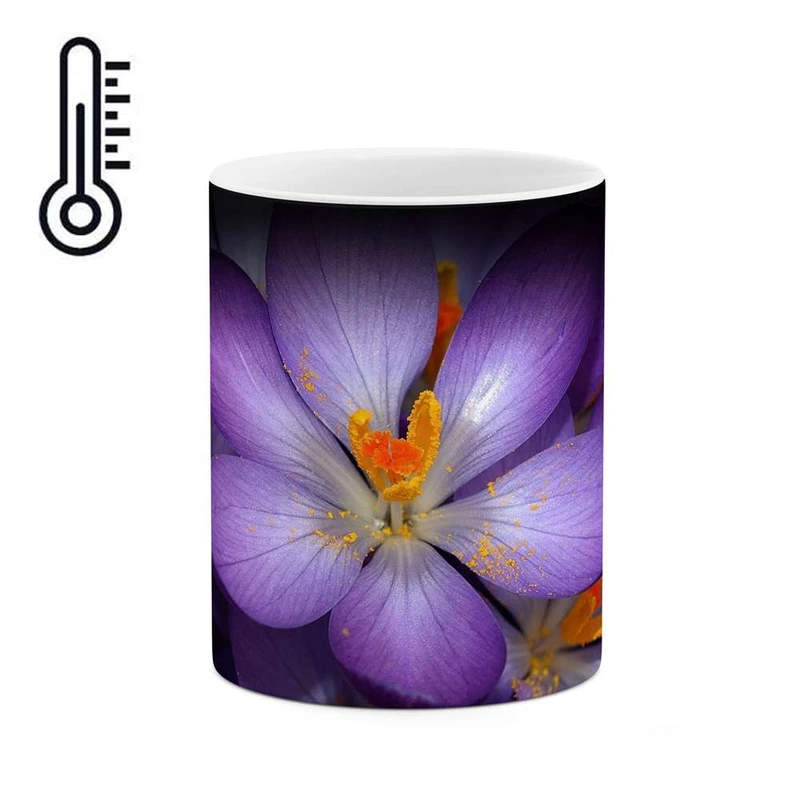 ماگ حرارتی کاکتی مدل گل کد mgh12046