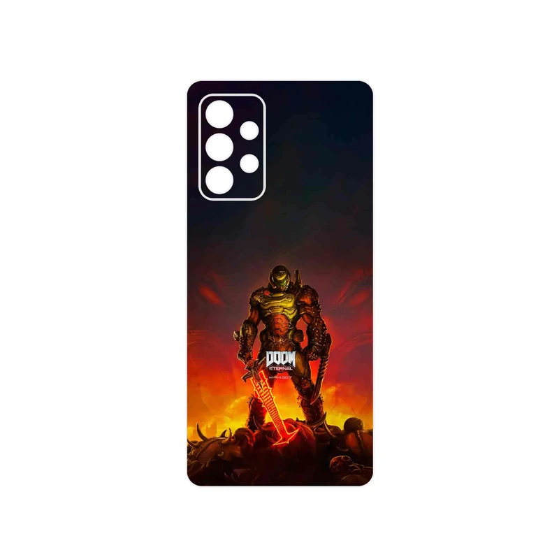 برچسب پوششی ماهوت مدل DOOM Game Series مناسب برای گوشی موبایل سامسونگ Galaxy A52s 5G
