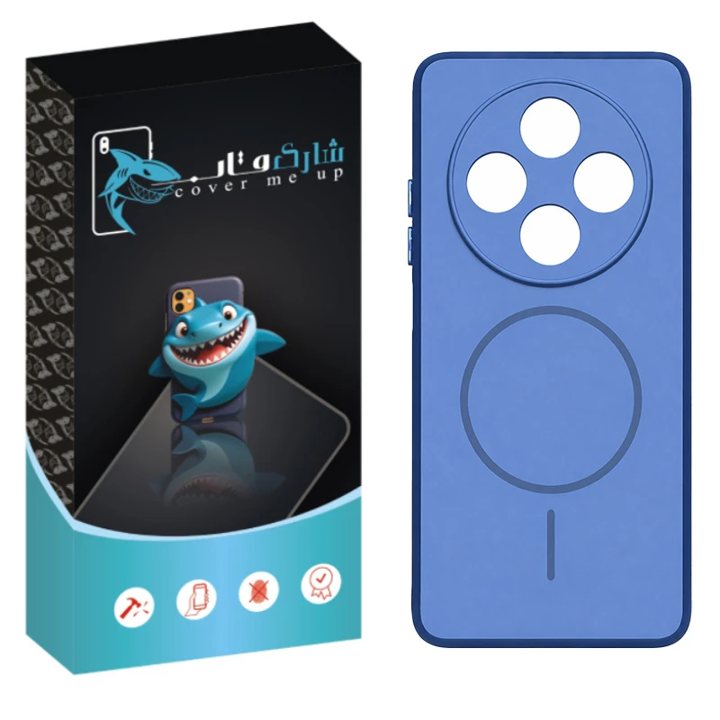کاور شارک قاب مدل بیسیک مناسب برای گوشی موبایل شیائومی Redmi 14c / Poco C75