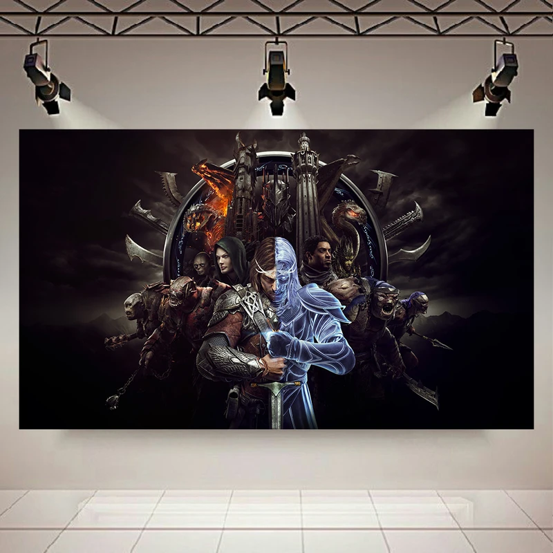 استیکر طرح گیم مدل Middle Earth Shadow Of War کد AR30525