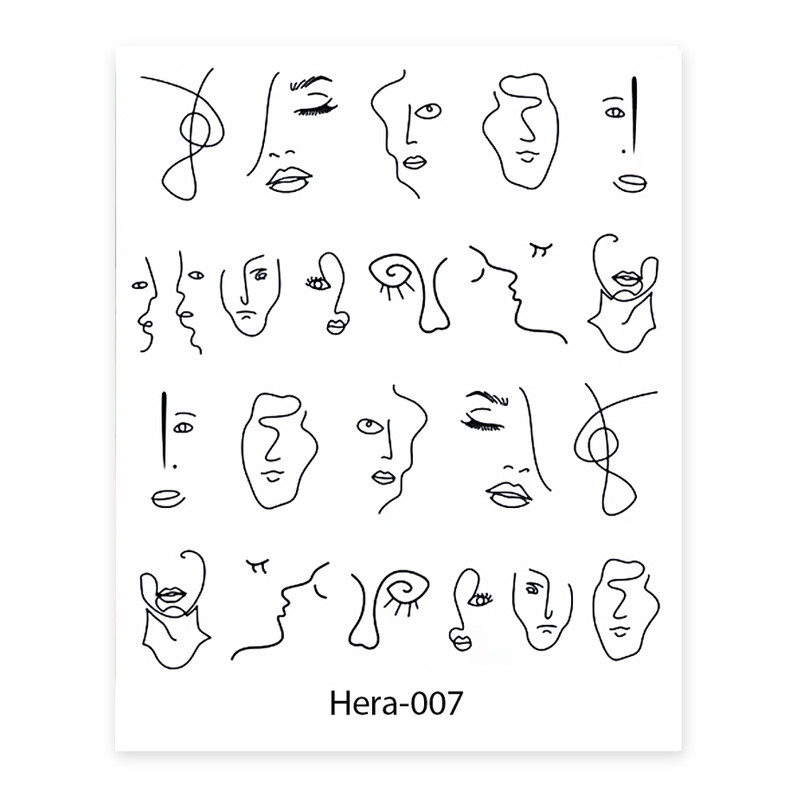 لنز ناخن مدل hera-007