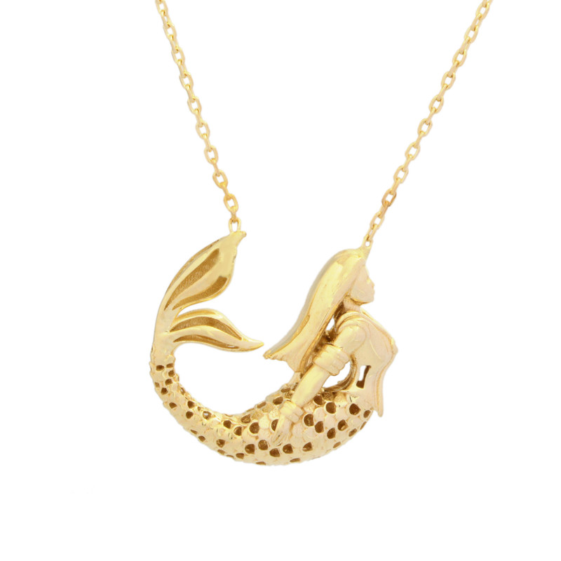 گردنبند طلا 18 عیار زنانه طلای مستجابی مدل T132 کد 2589746