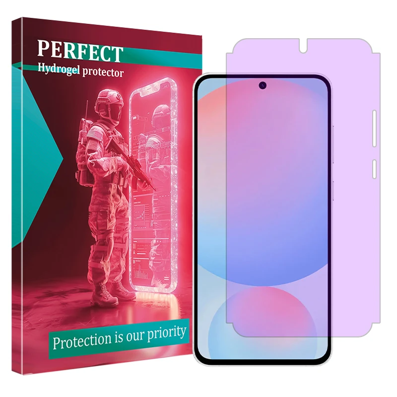 محافظ صفحه نمایش آنتی پرپل پرفکت مدل Eye Care مناسب برای گوشی موبایل سامسونگ Galaxy S24 FE