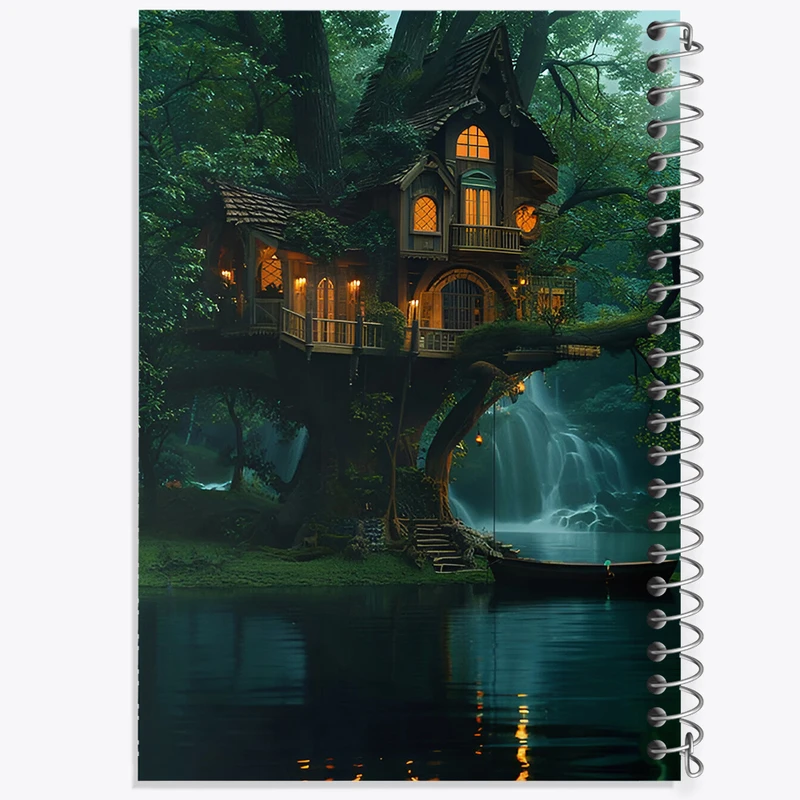 دفتر نقاشی 50 برگ خندالو طرح خانه کد F6357