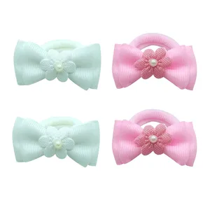 کش مو دخترانه مدل شکوفه کد 01091757 بسته 4 عددی