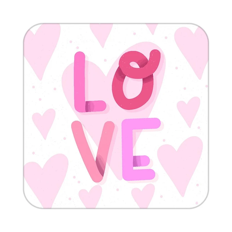 زیر لیوانی کاکتی طرح عاشقانه مدل mp39144