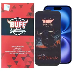 Buff BullRun Buffer Glass Screen Protector for Apple iPhone 16 Plus