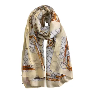 شال زنانه مدل ابریشم مامی کد 004