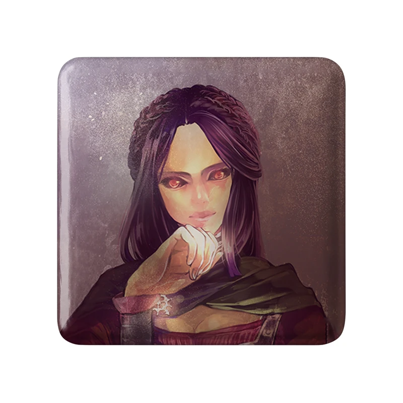 مگنت خندالو طرح بازی اسکایریم (Skyrim) مدل مربعی کد 32768