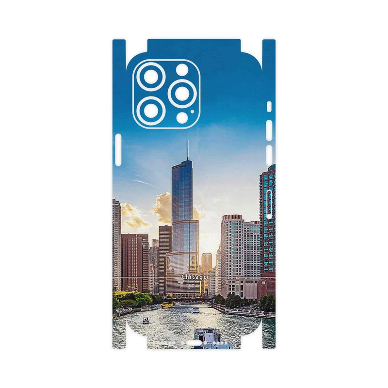 برچسب پوششی ماهوت مدل City of Chicago-FullSkin مناسب برای گوشی موبایل اپل iPhone 14 Pro Max