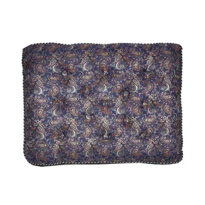 پشتی ترمه مدل بته جقه کد RM65-45